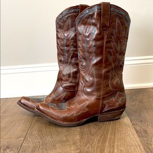 New Matisse Cowboy boots genuine leather
